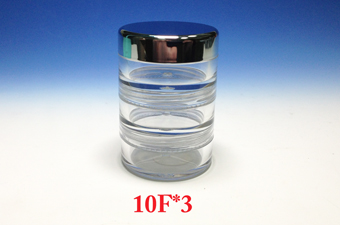 3 Set Stackable Jar 10F