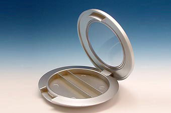 Round and Grey Eyeshadow Container PH101-2