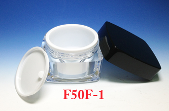 Acrylic Cream Jars F50F-1