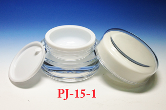 Acrylic Cream Jars PJ-15-1