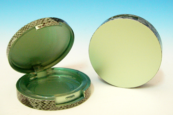 Round and Green Eyeshadow Container 9019B